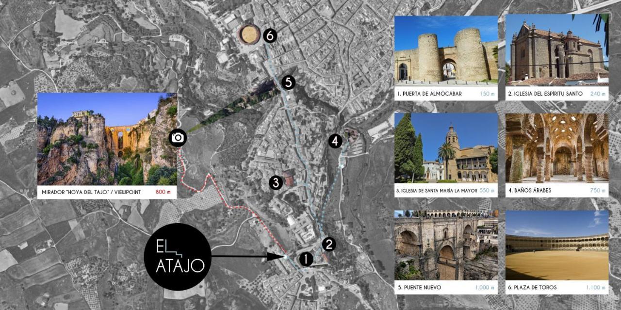 Apartamento El Atajo Ronda Bagian luar foto