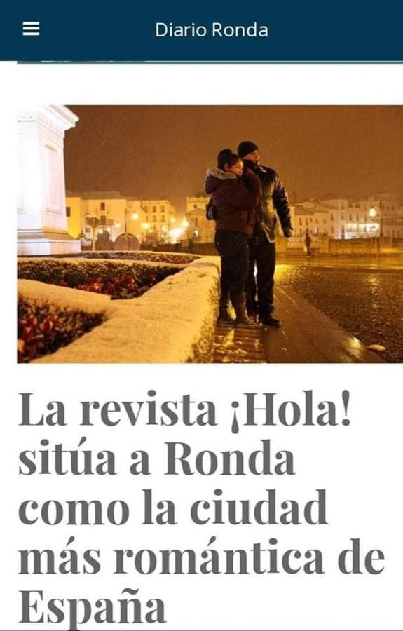 Apartamento El Atajo Ronda Bagian luar foto